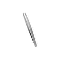 4953-innehåll High-quality stainless steel precision tweezers with a sleek design, ideal for various tasks including crafting and beauty applications.