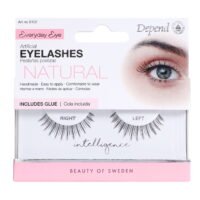 9107-يورو مجموعة الرموش الطبيعية Depend Everyday Eye مع الغراء، تتميز بتصميم يدوي الصنع لسهولة الاستخدام والارتداء المريح.