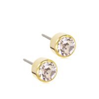 قرط أذن ذهبي بإطار قرط أذن ذهبي بإطار