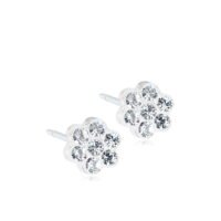 orhangen_nickelfri_plast_blomdahl_7330981150207_15-0114-41 Silver cluster stud earrings featuring multiple sparkling crystals, perfect for adding elegance to any outfit.