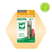 بخاخ التنفس Pearlie White SpearMint في عبوة غير قابلة للرذاذ، يوفر انتعاشًا فوريًا بخصائص مضادة للبكتيريا، صنع في الولايات المتحدة الأمريكية.