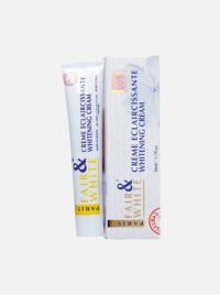 011 Fair & White Whitening Cream in tube and box, 50ml, designed for skin brightening and even tone.