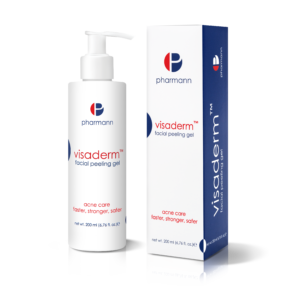Pharmann_visaderm_facial peelinggel_innerpack + outerpack Facial Peeling Gel for Oily Skin | Visaderm™ Exfoliating Gel