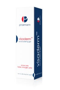 Pharmann_visadermfacial تقشير جل_outerpack جل تقشير الوجه للبشرة الدهنية | جل التقشير Visaderm™